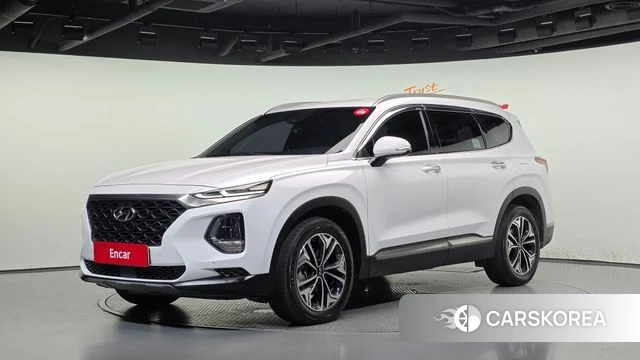 Hyundai Santa Fe TM 2018 Белый из Кореи