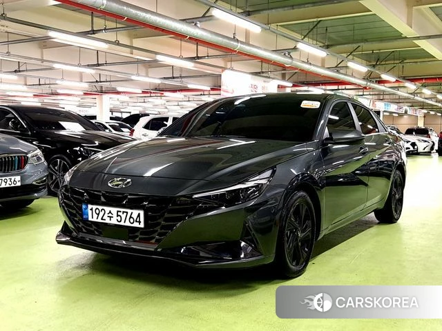 Hyundai Avante Hybrid (CN7) 2022 Серый из Кореи