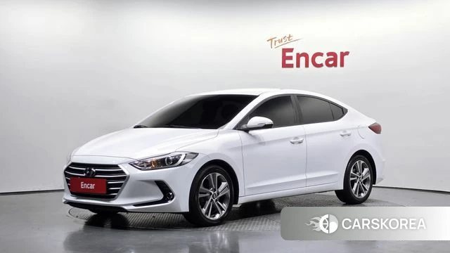 Hyundai Avante AD 2018 Белый из Кореи