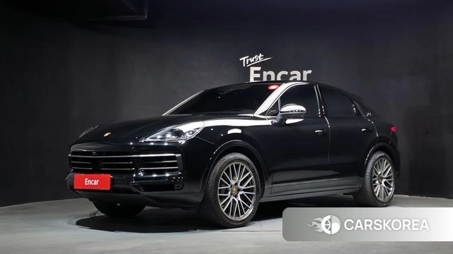 Porsche Cayenne (PO536) 2022 Черный из Кореи