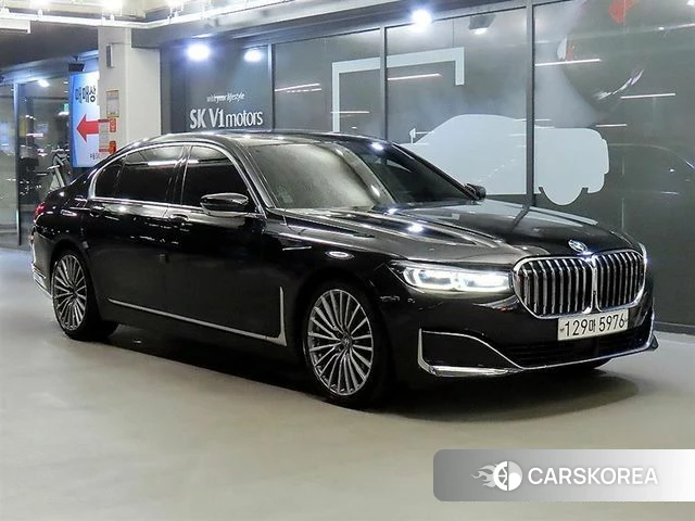 BMW 7 Series (G11) 2019 Черный из Кореи