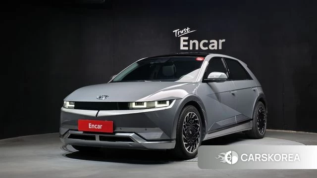 Hyundai Ionic 5 2021 Серебристо-серый из Кореи