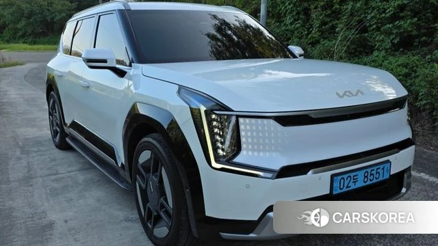 Kia EV9 2023 Белый из Кореи