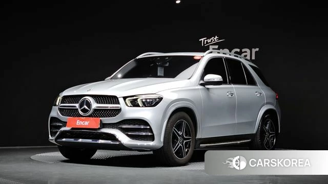Mercedes-Benz GLE-Class W167 2019 Серебристо-серый из Кореи