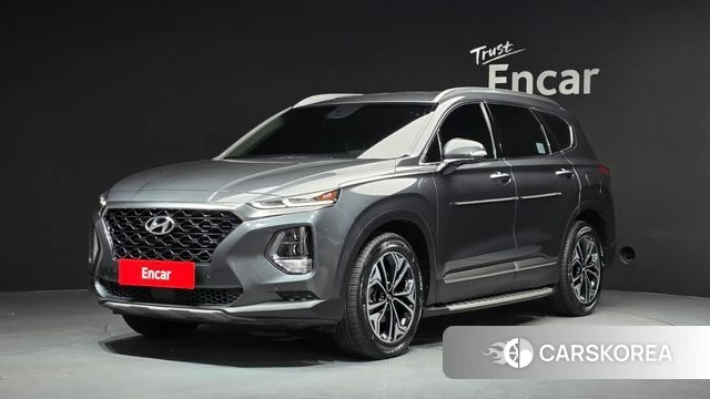 Hyundai Santa Fe TM 2018 Серый из Кореи