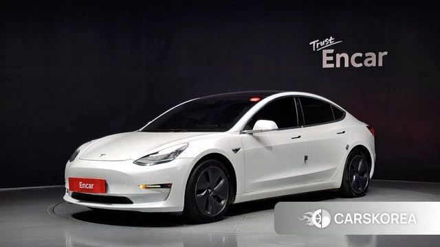 Tesla Model 3 2020 Белый из Кореи