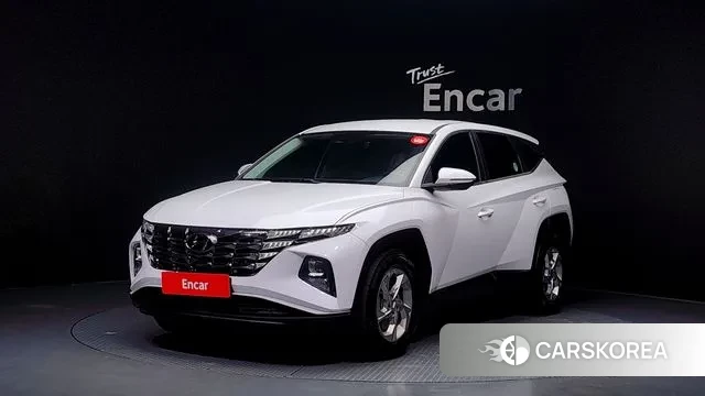 Hyundai Tucson (NX4) 2021 Белый из Кореи