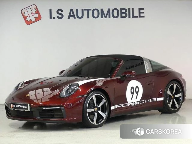 Porsche 911(992) 2021 Красный из Кореи