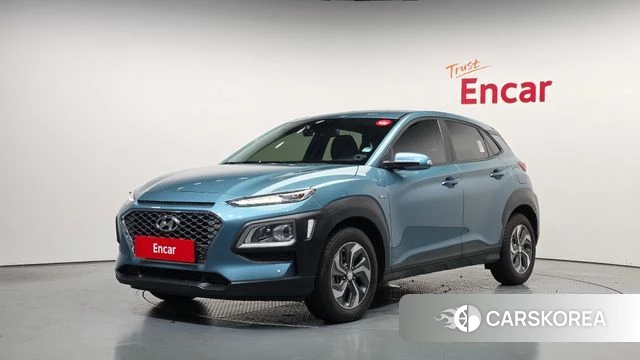Hyundai Kona Hybrid 2019 Синий из Кореи