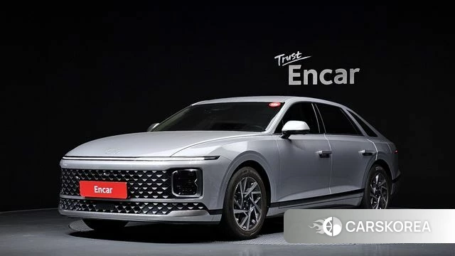 Hyundai Grandeur (GN7) 2023 Серебристо-серый из Кореи