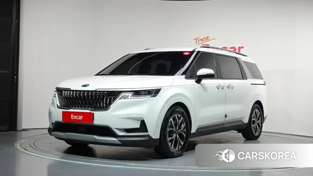 Kia Carnival 4th generation 2021 Белый из Кореи