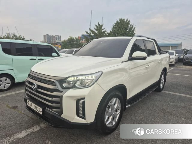 Ssangyong The New Rexton Sport 2021 Белый из Кореи