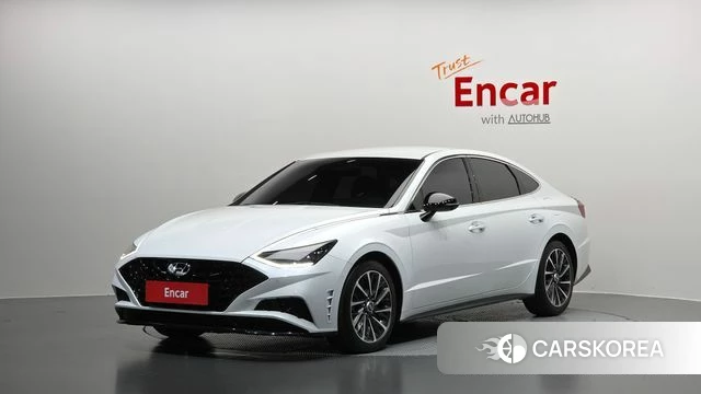 Hyundai Sonata (DN8) 2022 Белый из Кореи
