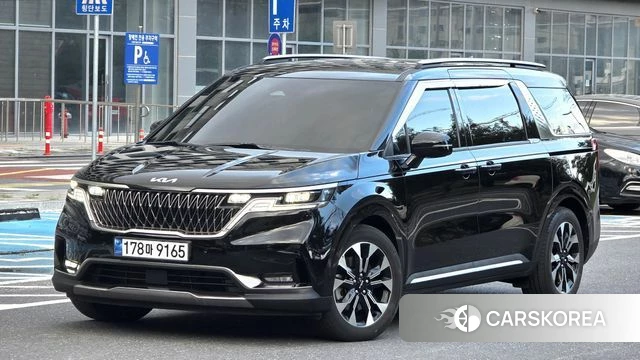 Kia Carnival 4th generation 2022 Черный из Кореи