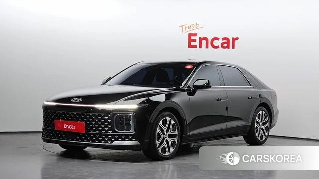 Hyundai Grandeur Hybrid (GN7) 2023 Черный из Кореи