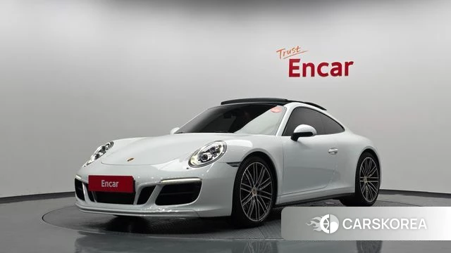 Porsche 911 2018 Белый из Кореи