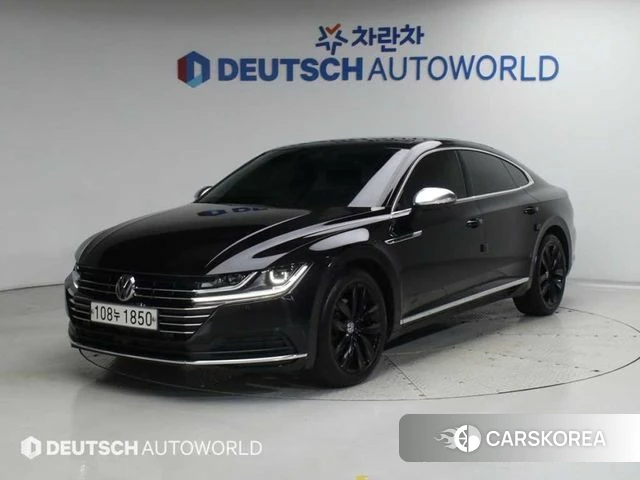 Volkswagen Arteon 2019 Черный из Кореи