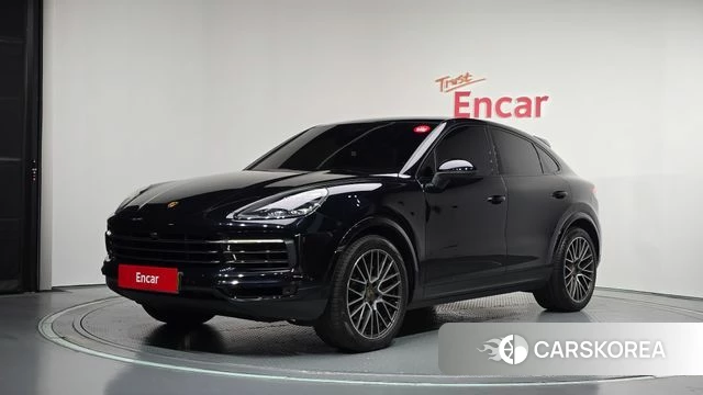 Porsche Cayenne (PO536) 2022 Черный из Кореи