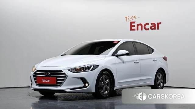 Hyundai Avante AD 2018 Белый из Кореи