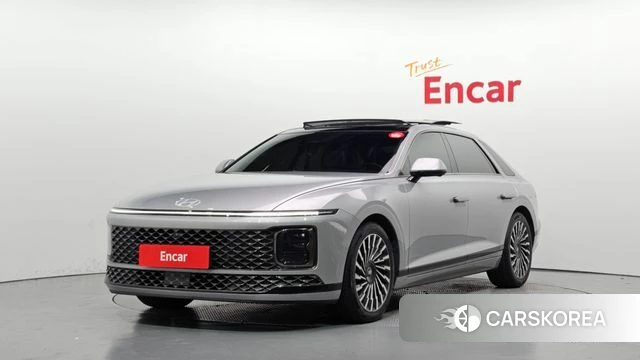 Hyundai Grandeur (GN7) 2022 Серебристо-серый из Кореи