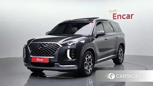 Hyundai Palisade 2021 Серый из Кореи