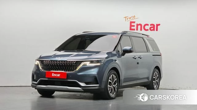 Kia Carnival 4th generation 2021 Синий из Кореи