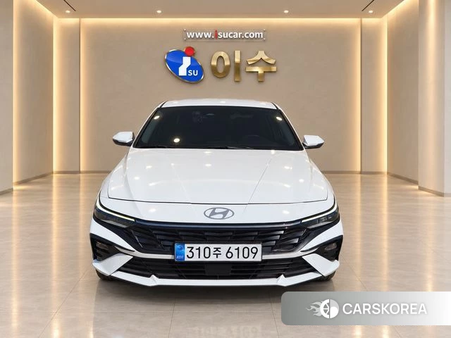 Hyundai The New Avante (CN7) 2025 Белый из Кореи