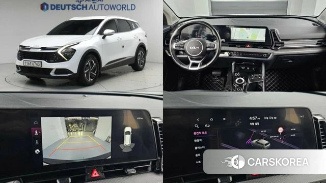 Kia Sportage 5th Generation Hybrid 2022 Белый из Кореи