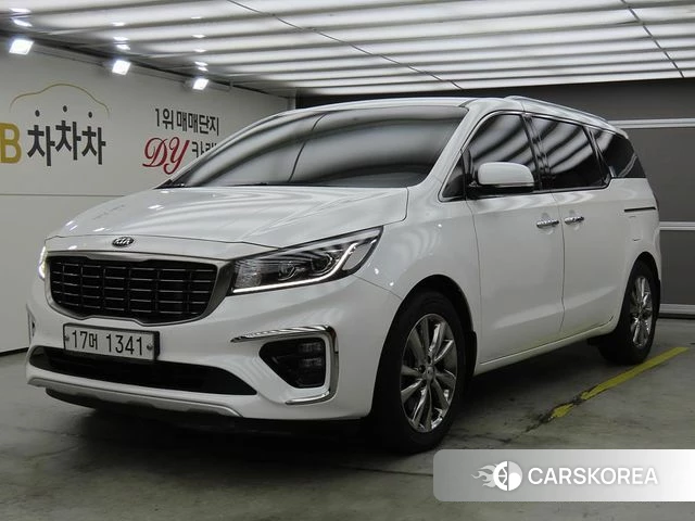 Kia The New Carnival 2019 Белый из Кореи
