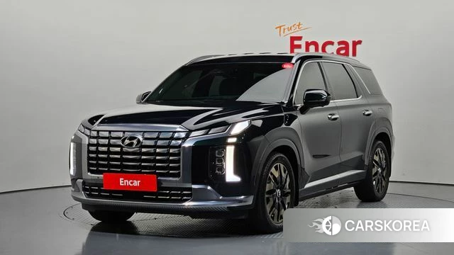 Hyundai The New Palisade 2022 Темно-зеленый из Кореи