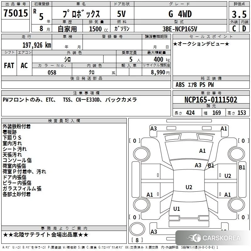 Toyota Probox 2023 из Японии