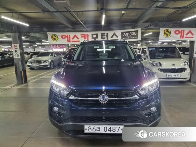 Ssangyong Rexton Sports 2018 Синий из Кореи