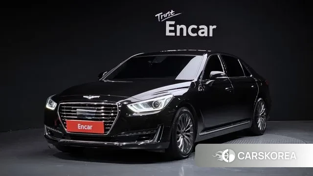 Genesis EQ900 2018 Черный из Кореи