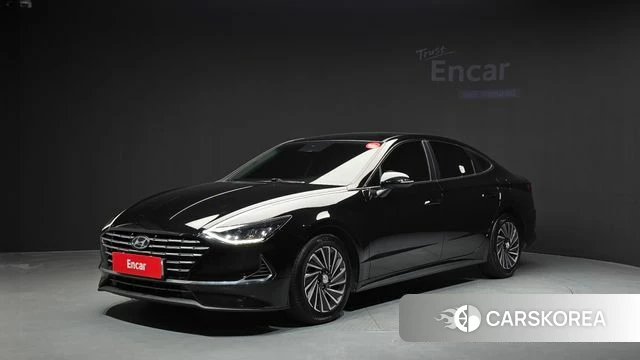 Hyundai Sonata Hybrid (DN8) 2023 Черный из Кореи
