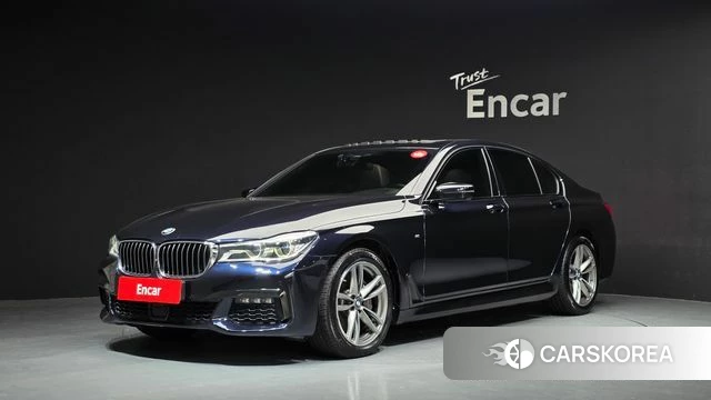 BMW 7 Series (G11) 2018 Черный из Кореи