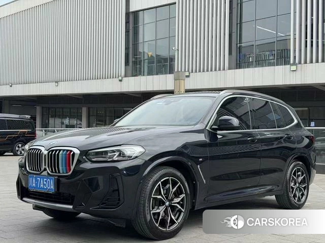 BMW X3 2023 Черный из Китая