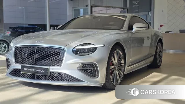 Bentley Continental GT 4th Generation 2025 Серебряный из Кореи