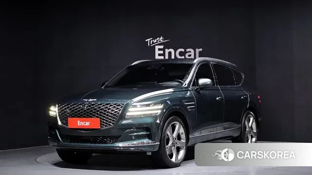 Genesis GV80 2020 Темно-зеленый из Кореи