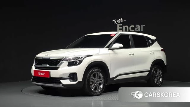 Kia Seltos 2022 Белый из Кореи