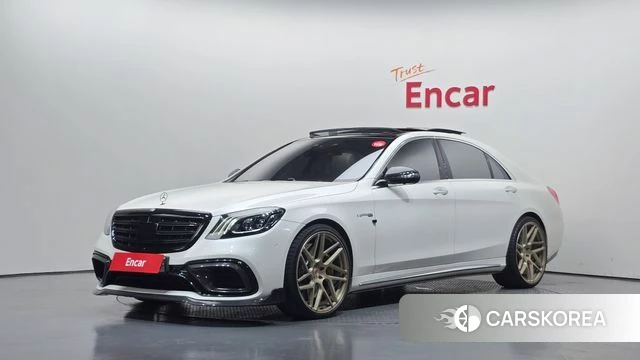 Mercedes-Benz S-Class W222 2019 Белый из Кореи