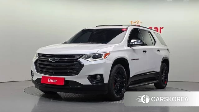 Chevrolet (GM Daewoo) Traverse 2021 Белый из Кореи