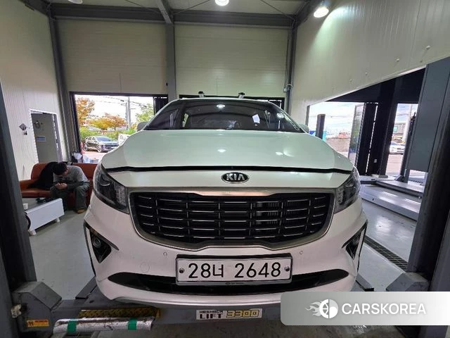 Kia The New Carnival 2018 Белый из Кореи