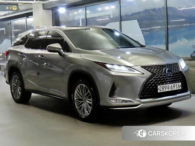 Lexus RX450hL 4th Generation 2021 Серебристо-серый из Кореи
