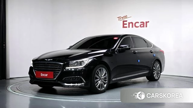 Genesis G80 2018 Черный из Кореи