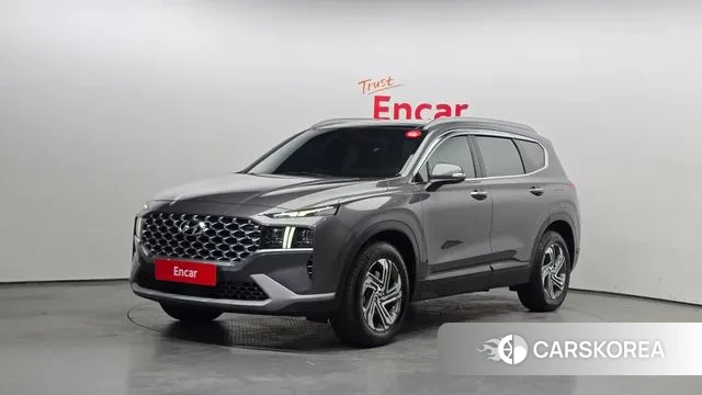 Hyundai The New Santa Fe 2021 Серый из Кореи