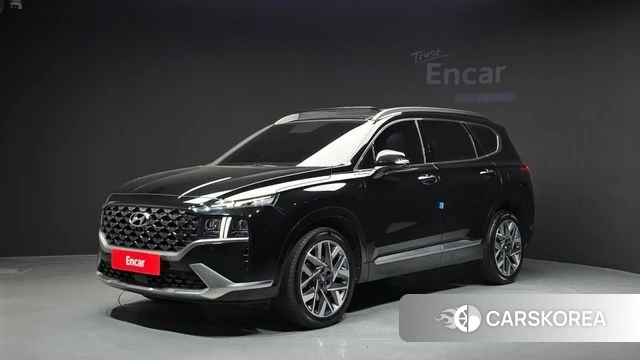 Hyundai The New Santa Fe 2023 Черный из Кореи