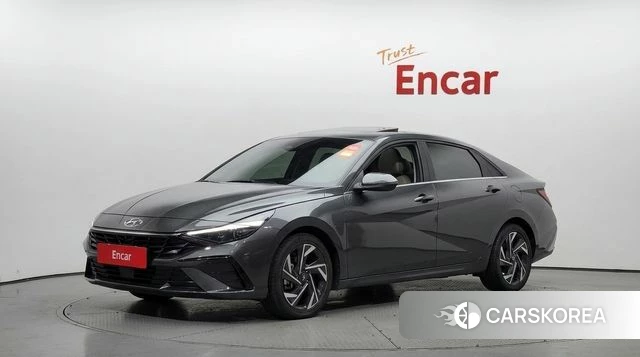 Hyundai The New Avante Hybrid (CN7) 2024 Серый из Кореи