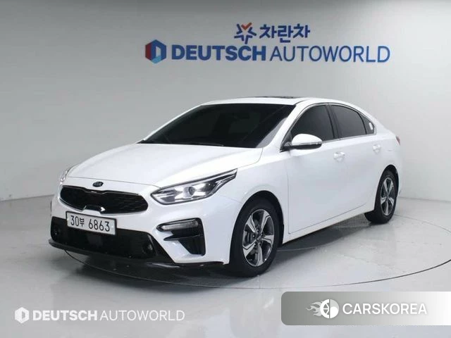 Kia Come New K3 2018 Белый из Кореи