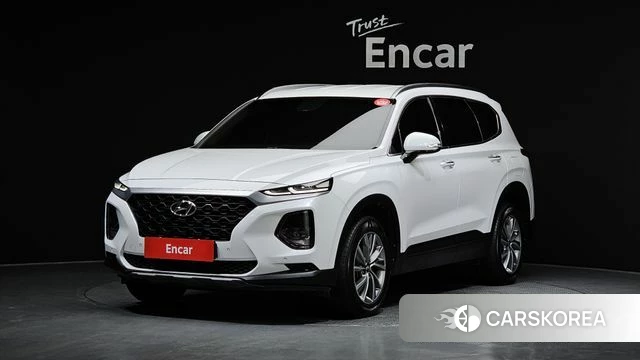 Hyundai Santa Fe TM 2019 Белый из Кореи