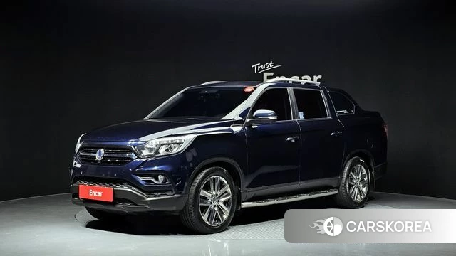Ssangyong Rexton Sports 2018 Синий из Кореи